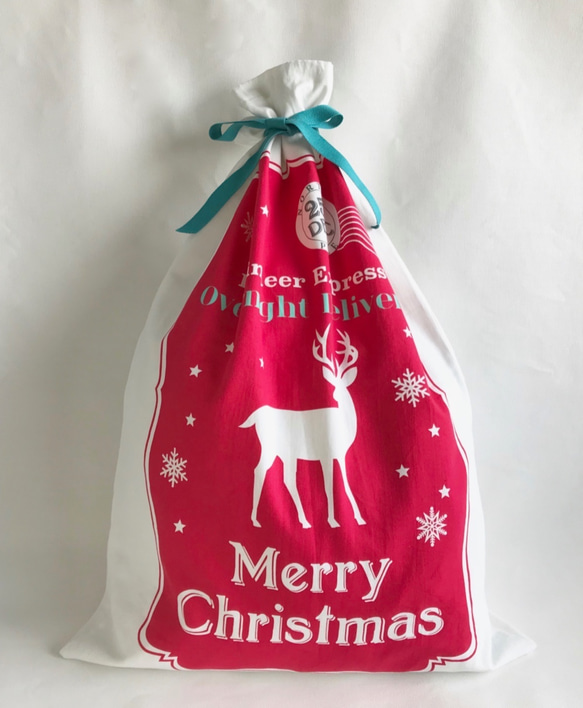 赤＊RED＊クリスマス＊プレゼント袋＊サンタクロースプレゼント袋＊Christmas Sacks＊ 1枚目の画像