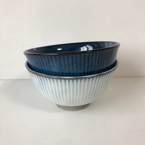 青い竹模様の茶碗 10個セット 青彩釉 茶碗 – 丸伊製陶株式会社