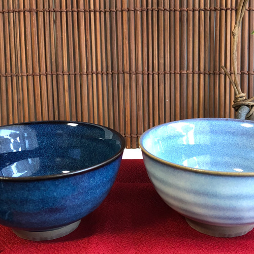 お茶碗 藍色 ※水色在庫切れ お椀・ボウル・鉢 佐橋製陶所 sahashi