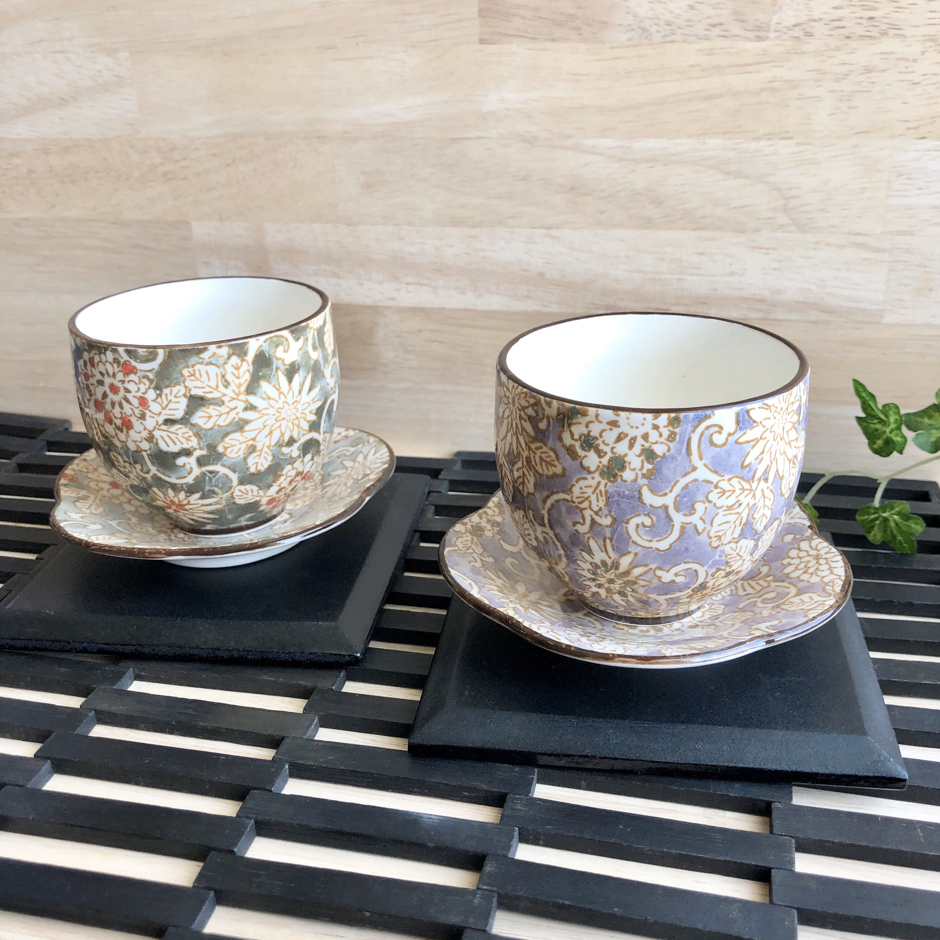 古谷製陶所 湯のみ 茶托 皿 6点