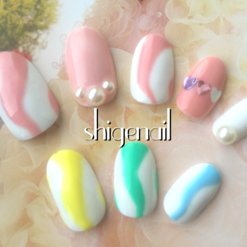 ネイルアート用品(筆など) candy キャンディーネイル その他ファッション Shigenail 通販 2298807