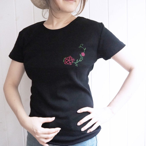 おとなのＴシャツ　*IS-Tee*　ブラック 2枚目の画像