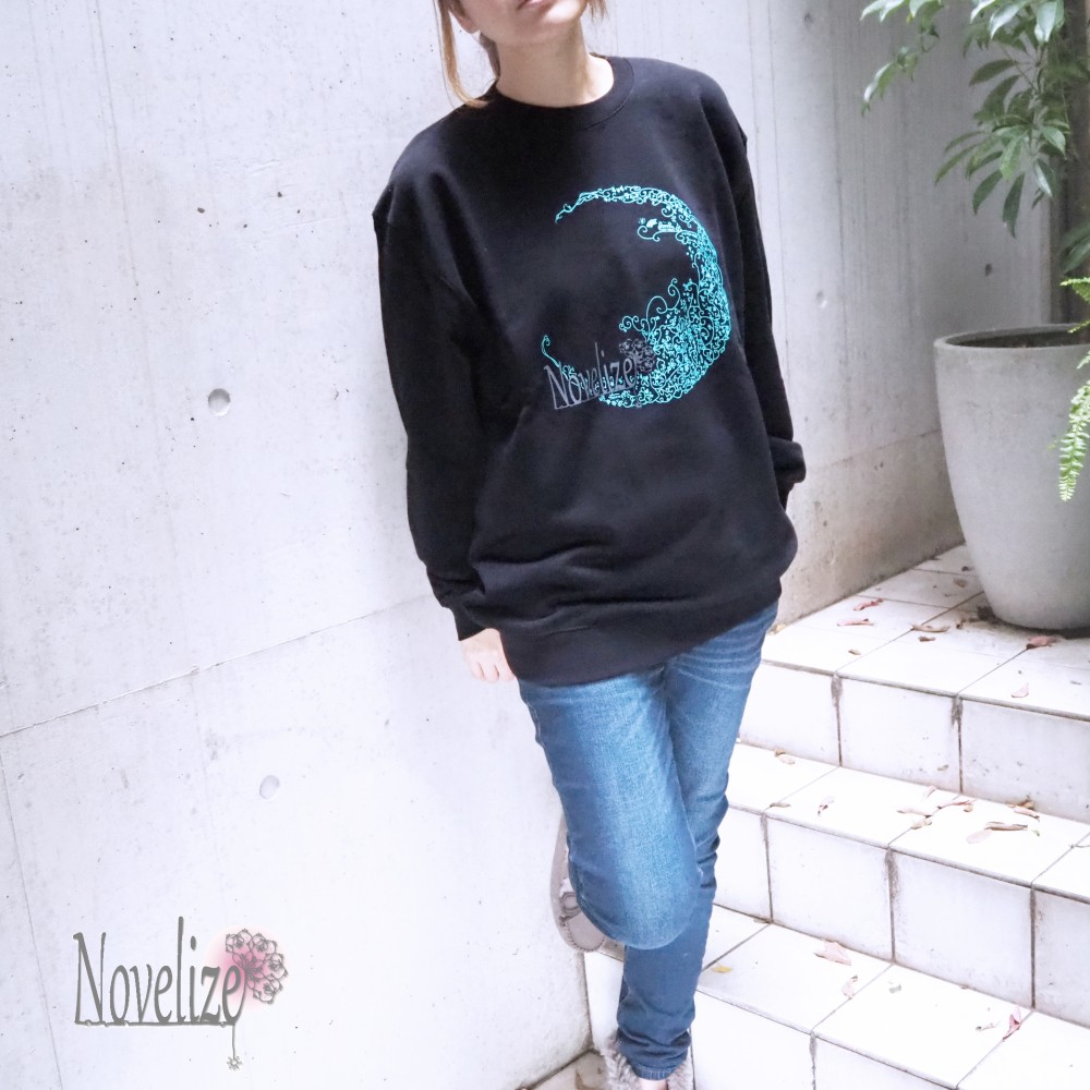 おとなのトレーナー　*sharon*　＊ブラック XL＊