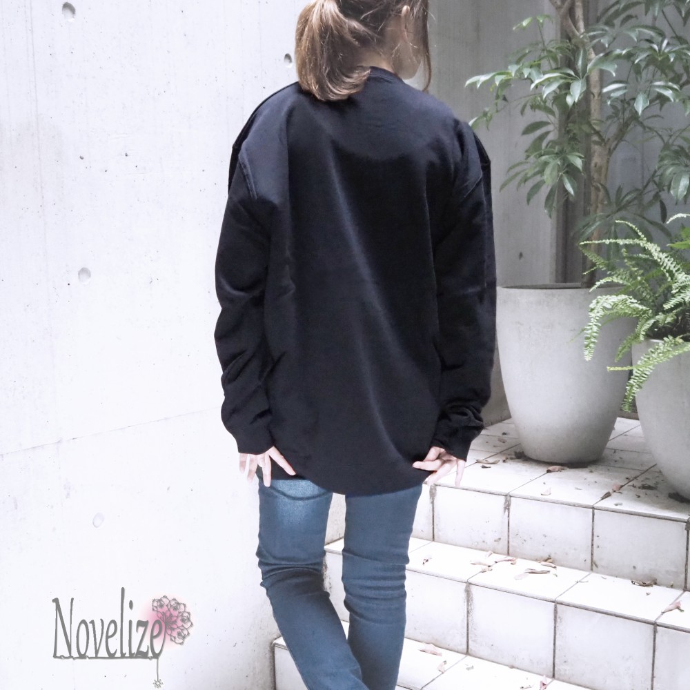 おとなのトレーナー　*sharon*　＊ブラック XL＊