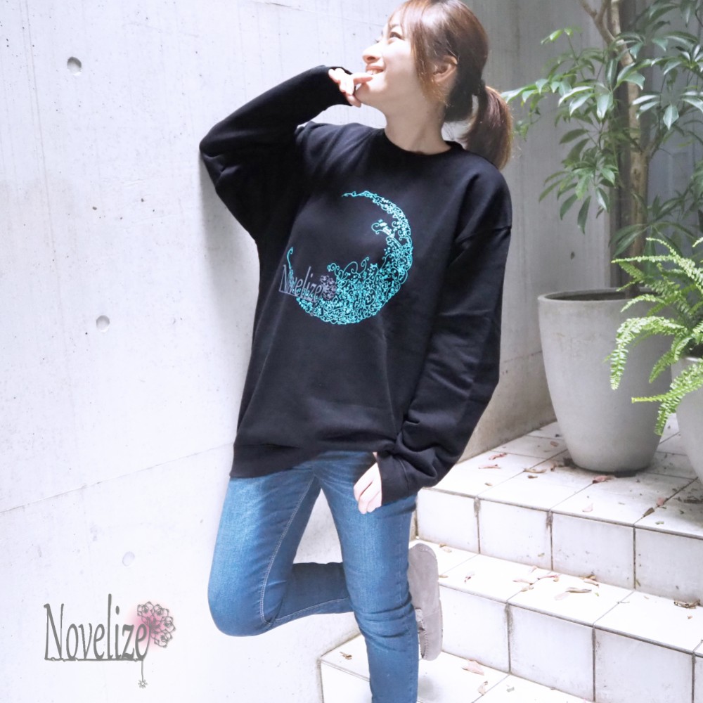 おとなのトレーナー　*sharon*　＊ブラック XL＊