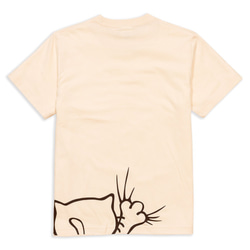 SCOPYネコTシャツ「Griper」ナチュラル 5枚目の画像