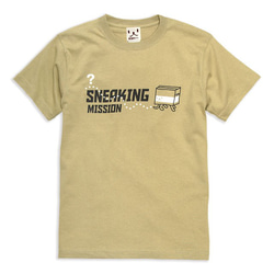 SCOPYネコTシャツ「SNEAKING MISSION」ダンボール 1枚目の画像