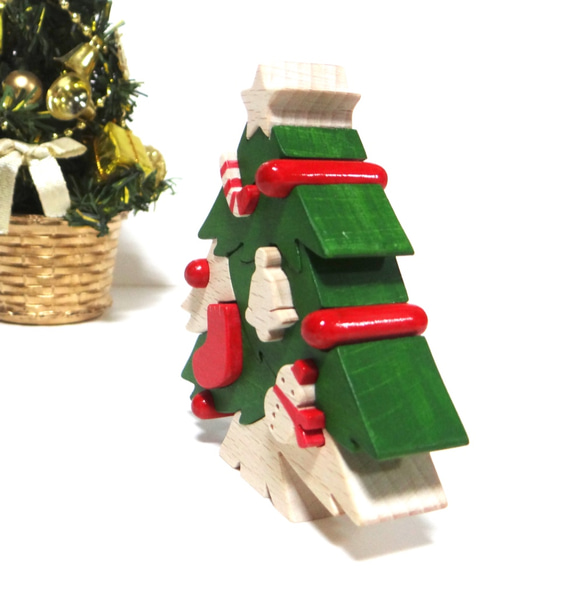 メリー・クリスマス☆ブナの木のミニツリー 2枚目の画像