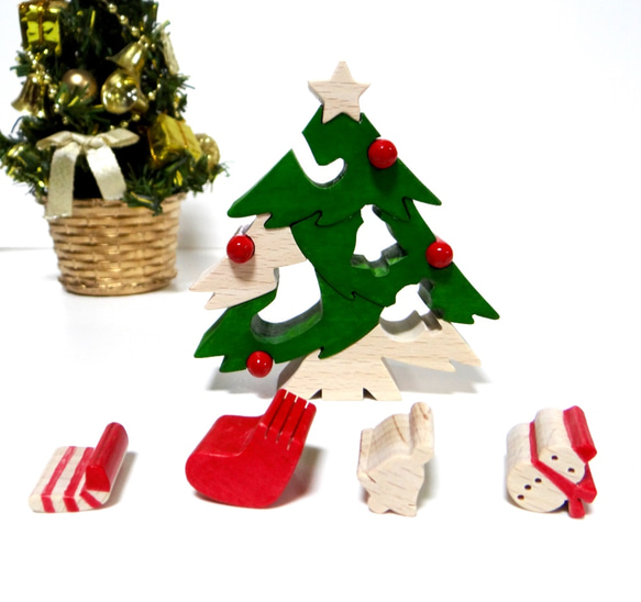 メリー・クリスマス☆ブナの木のミニツリー 3枚目の画像