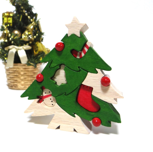 メリー・クリスマス☆ブナの木のミニツリー 4枚目の画像