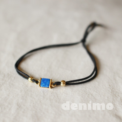 blue(cord bracelet) 1枚目の画像