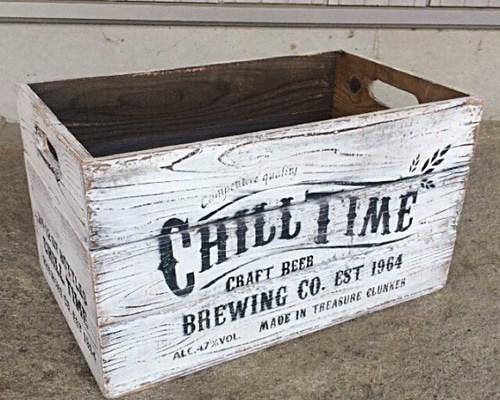 ビンテージ　ウッドボックス　アーリータイムズ　木箱 木箱 アメリカ バーボンウイスキー 運搬箱 ウッドボックス