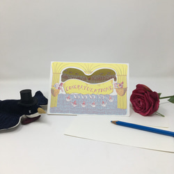 【3枚セット】スイミングおじさんのCongratulations! ＜シアターグリーティングカード＞ 1枚目の画像