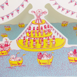 【3枚セット】女王のティーパーティーBlank Card ＜シアターグリーティングカード＞ 6枚目の画像