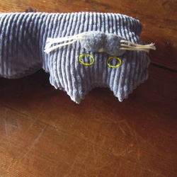 再次上架 &gt;&gt; 標準長毛貓「Stickitten」/ Nekoyanagi（灰色） 第3張的照片