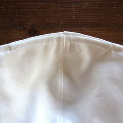 L碼：棉麻（使用高級麻）+有機棉口罩/過濾袋，帶鼻夾 第5張的照片