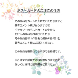 「ボクは動詞、キミは感嘆符」　ほっこり癒しのイラストポストカード3枚組　No.1126 2枚目の画像