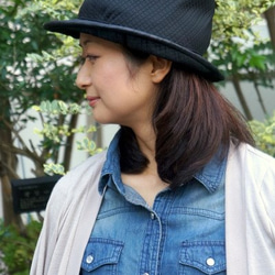 ２ｗａｙ　ＨＡＴ（BLACK black） 1枚目の画像