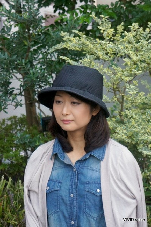 ２ｗａｙ　ＨＡＴ（BLACK black） 3枚目の画像