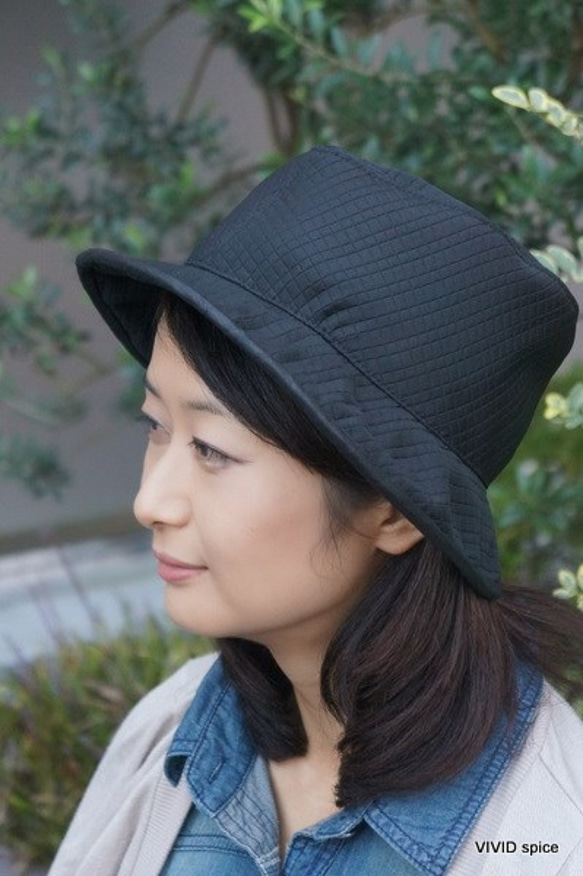 ２ｗａｙ　ＨＡＴ（BLACK black） 4枚目の画像