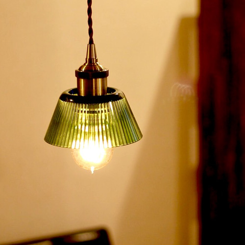 レトログリーン✴︎ペンダントライト✴︎ 天井照明 ペンダントライト 緑 グリーン レトロポップ 昭和
