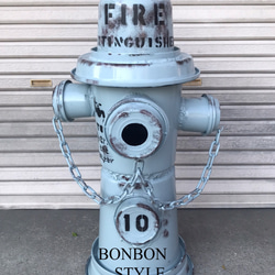 商標登録済みオリジナル消火栓立水栓カバースカイグレー^ - ^ 1枚目の画像