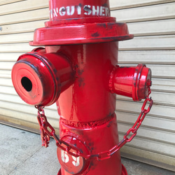 商標登録済みオリジナル立水栓消火栓風カバーエイジングレッド^_^ 4枚目の画像
