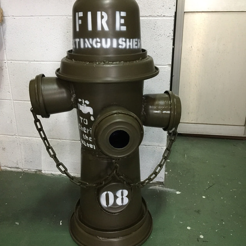 商標登録済みオリジナルハンドメイド消火栓風立水栓カバー その他