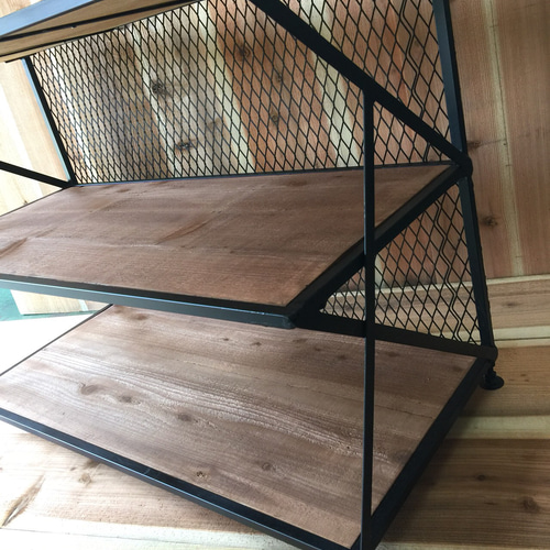 ハンドメイド　オープンラック　シェルフ 杉工場｜オープンラック 2×2 - こどもと暮らし(コドモトクラシ