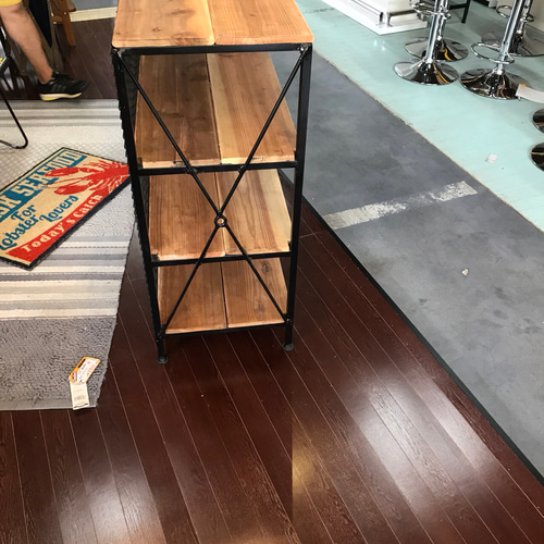 オリジナルハンドメイドアイアンオープンラック（＾∇＾） 棚