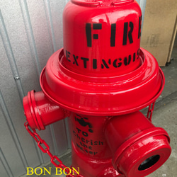 商標登録済みオリジナル消火栓立水栓カバーレッド 2枚目の画像