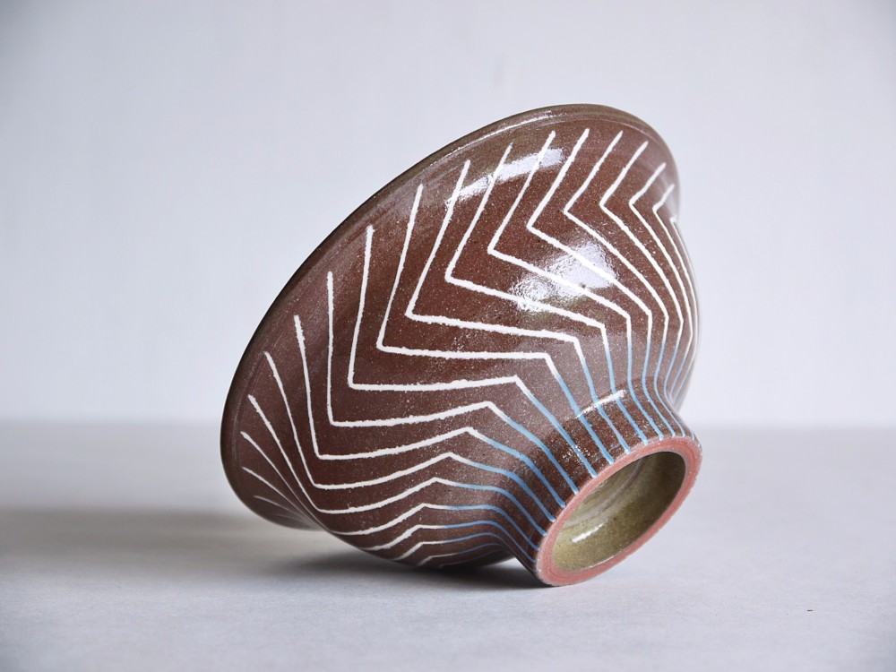 象嵌茶碗 #1870 茶碗・めし碗 陶芸作家 悦 -etsu- 通販 4401870