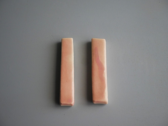 【包郵】竹筷子架粉色2件套2725ES 第3張的照片