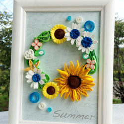 SUNSHINEの　ホワイト系リース　おまとめ お花おまかせオーダー】ホワイトリース：ホワイトMIX | andbloom