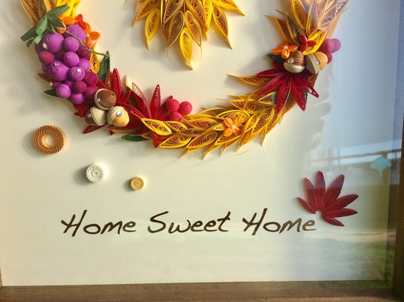 Kunchiu様専用　実りの秋『Home Sweet Home』 3枚目の画像