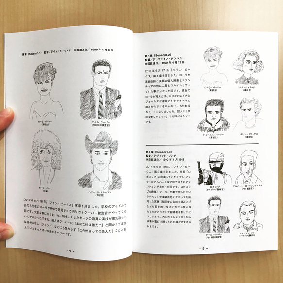 TWIN PEAKS ZINE（ツイン・ピークス全話感想＆イラスト集） 3枚目の画像