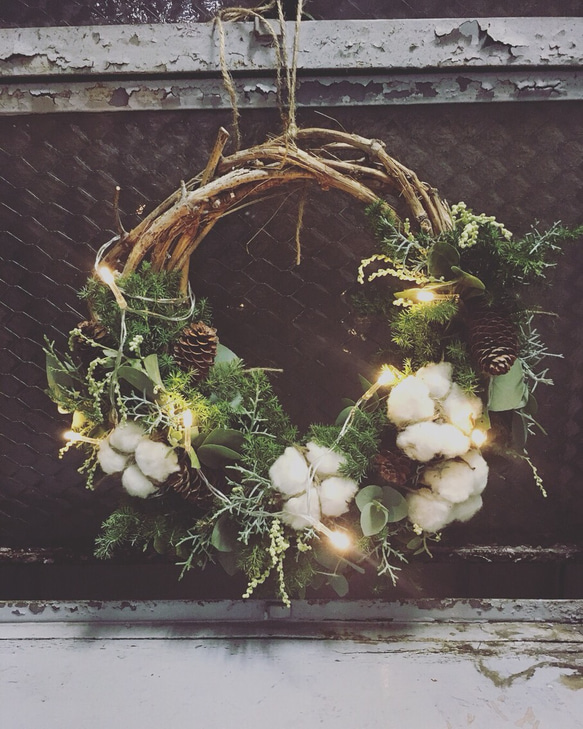 half fresh wreathe 1枚目の画像