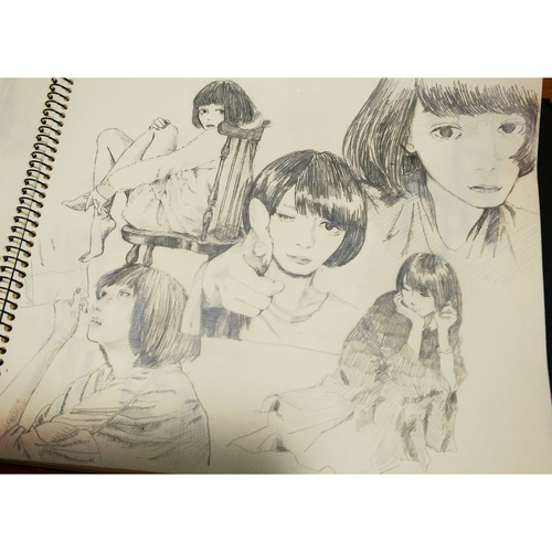 ペコページ　原画　絵画　似顔絵　イラスト　ドローイング　インテリア　絵画 ペコページ 原画 絵画 似顔絵 イラスト ドローイング インテリア