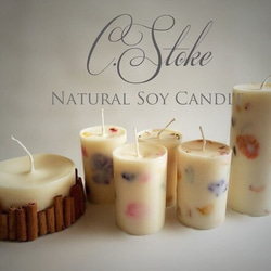 natural soy candle　ーシナモンー　S 5枚目の画像