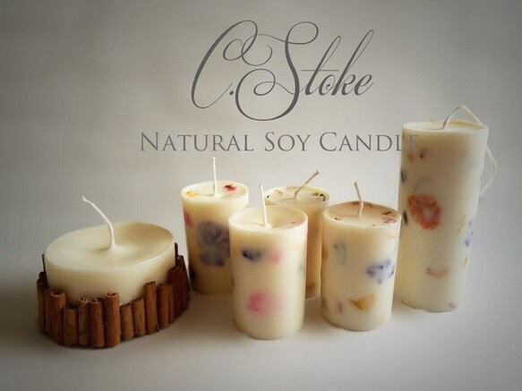 natural soy candle　ーシナモンー　S 5枚目の画像