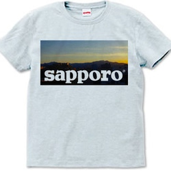 SAPPORO（Tシャツ white・ash） 2枚目の画像