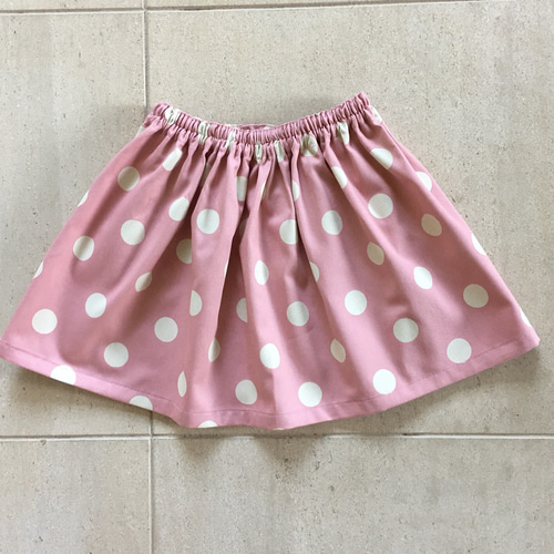 ツイルドットスカート☆ピンク 子供服 クラフトB.B 通販 4567372