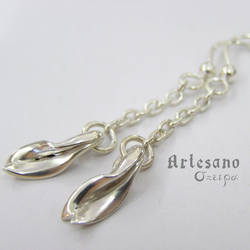 桜 ピアス ～チェーン～ *σπειρα*