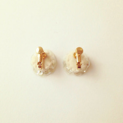 Spangles flower CLBE earring (NO.2073) 3枚目の画像