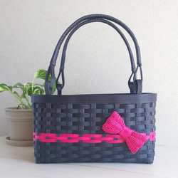 クラフトバンド　バッグ　　　ハンドメイド　ショルダー amu-amu_46