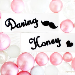 箸置き*Darling/Honeyセット* 1枚目の画像