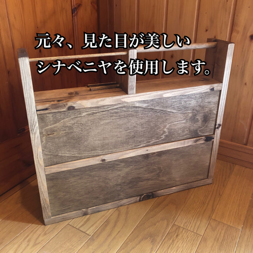 3段のスマホスタンド付きスパイスラック(背板仕様) キッチン
