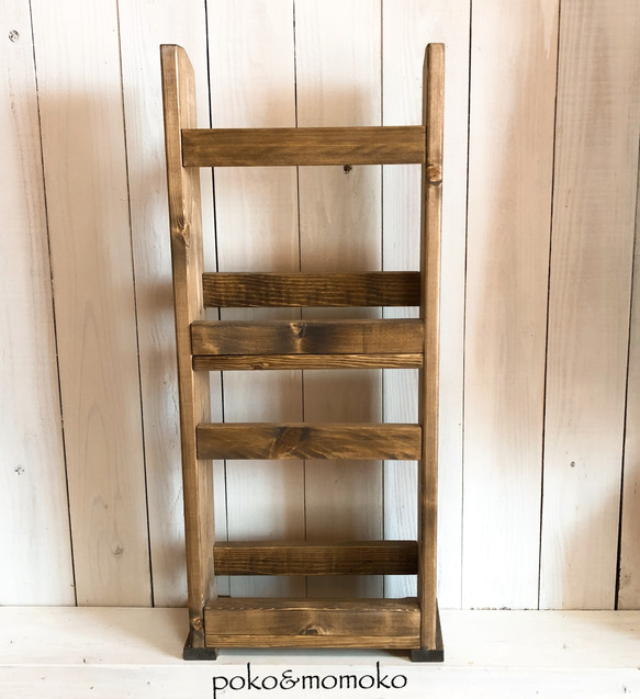 カフェ風ブックシェルフ M 4枚目の画像