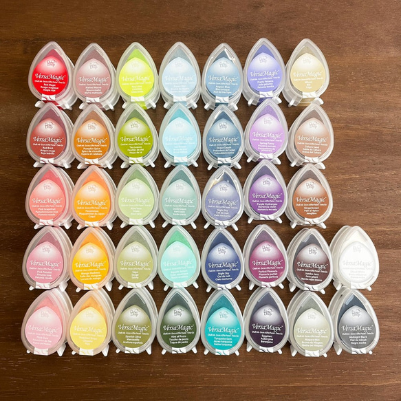 [非常適合筆記本/背面印台] Tsukineko Versa Magic Dew Drop 36 種顏色可供選擇 第8張的照片