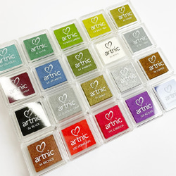 【豊富な色数！スタンプ台】ツキネコ アートニックS No3 全96色から1個選べる インクパッド スタンプパッド 7枚目の画像